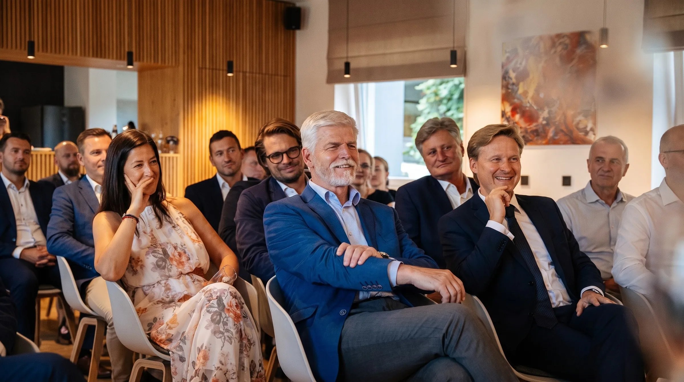A Neuron Club meeting with President Petr Pavel