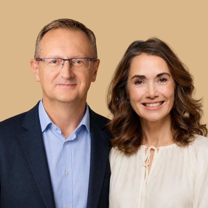 Monika Řasa Vondráková a Jaroslav Řasa