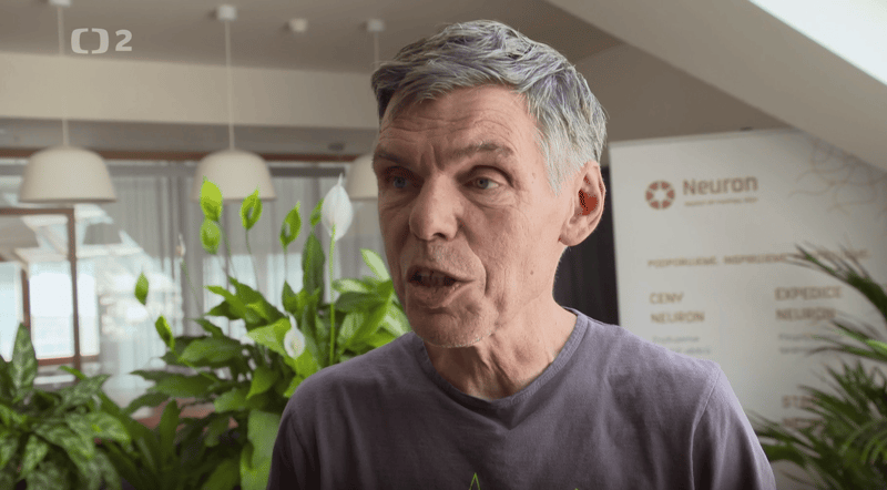 Patron and co-founder Dalibor Dědek on the programme Od nuly