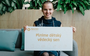Nadace Neuron splní další vědecký sen talentované studentce