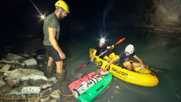 Expedition Neuron Discovers the World's Largest Underground Thermal Lake
