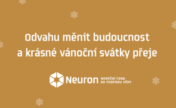 Přejeme vám krásné vánoční svátky a odvahu měnit budoucnost!