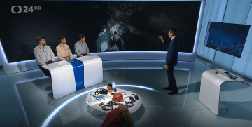 Marek Audy a objev jezera Neuron v pořadu Hyde Park ČT24