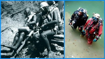 V roce 1981 se ponořili do hloubky 110 metrů, nyní jsou o 70 metrů dál